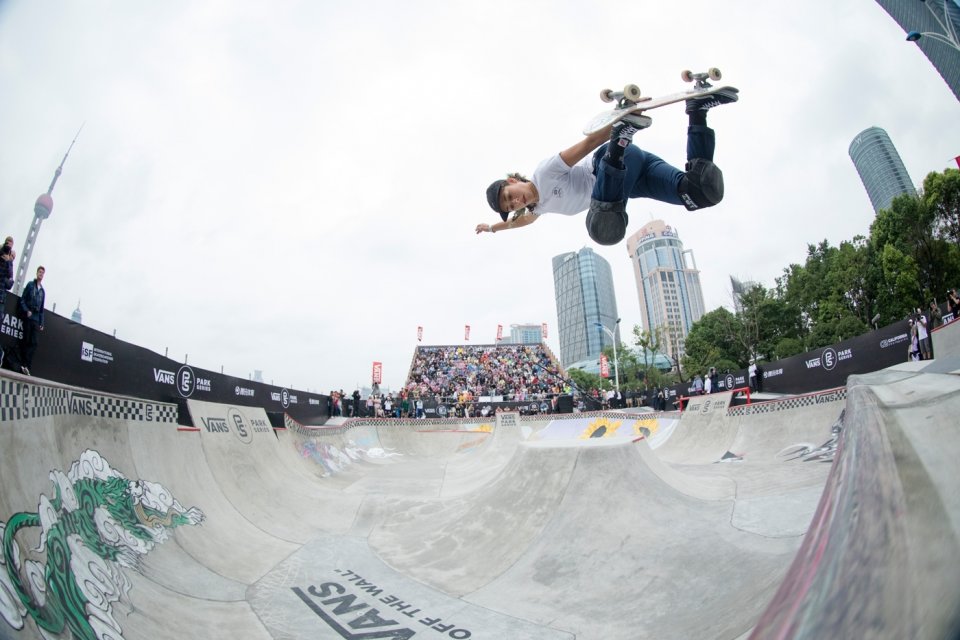 Pro Skateboarder Lizzie Armanto, 2017 Vans Park Series World Championships in Shanghai, China  Photo: Anthony Acosta</span>