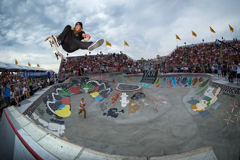 Greyson Fletcher is one of 15 international skaters invited to take on the qualifying competitors for a chance to with the Inaugral Vans Park Series World Championships  Photo: Anthony Acosta</span>